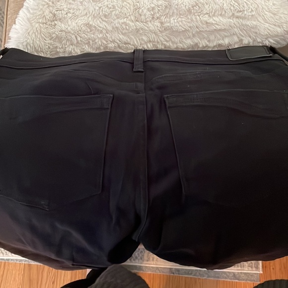 Black ripped jean leggings mid rise - Picture 7 of 7